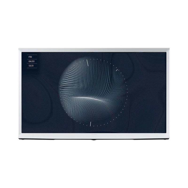 Menor preço em Samsung Smart TV 55 polegadas QLED 4K The Serif 2022 55LS01B branca, Tela Matte, Design 360, Suporte de chão, NFC, Airplay 2, Multitela